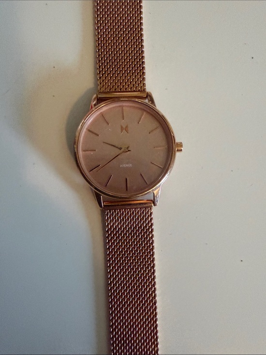 MVMT Accessories - MVMT Rose Gold Mesh Strap Minimalist Watch 25mm